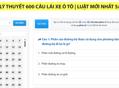Thi Thử Lý Thuyết
